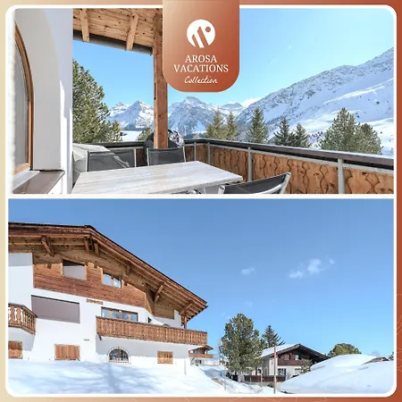 Marmotta 2 By Vacations, Privates Familienhaus Direkt An Der Skipiste Αρόζα
