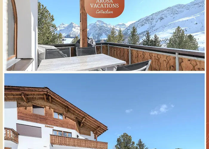 Marmotta 2 By Vacations, Privates Familienhaus Direkt An Der Skipiste Arosa