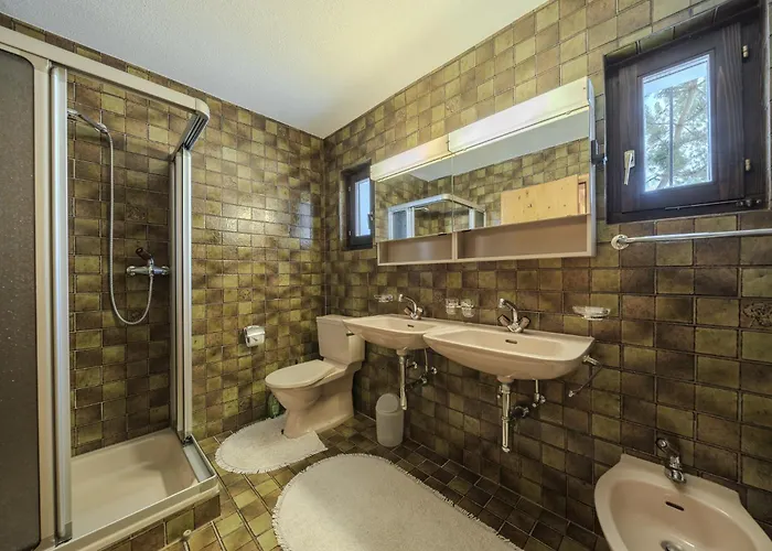 木屋 Marmotta 2 By Vacations, Privates Familienhaus Direkt An Der Skipiste 阿罗萨